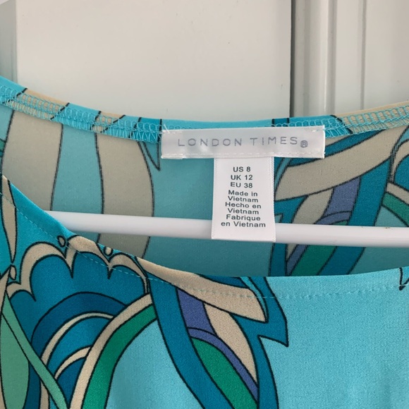 London Times Dress Size 8 NWT - Picture 2 of 3